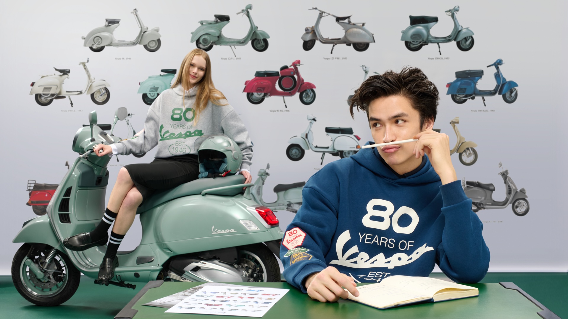 Vespa 80th Accessories